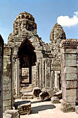 Angkor Thom - Bayon temple, east gopura of the third enclosure 